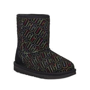 UGG Classic II Graphic Stitch Suede YOUTH Boot